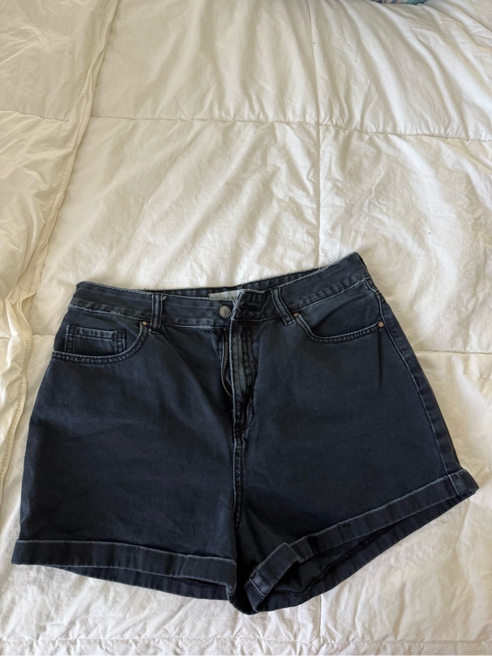 PacSun Black Denim Shorts